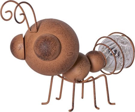 Oxida Ant Solcelledekorasjon 20,5 cm - rust - Hagemøbler & utemiljø - Hagedekorasjon & utemiljø - Hagebelysning