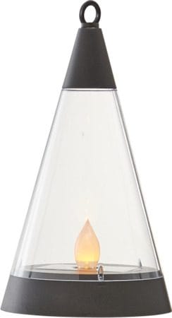 Pisa solcelledekorasjon 70 cm - svart og transparent - Hagemøbler & utemiljø - Hagedekorasjon & utemiljø - Hagebelysning