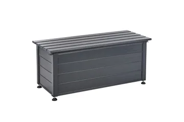 Låda Beliani Campalto Brun, 113x50x52 cm Grey - Hagemøbler & utemiljø - Utendørsoppbevaring - Puteoppbevaring - Puteboks & putekasse