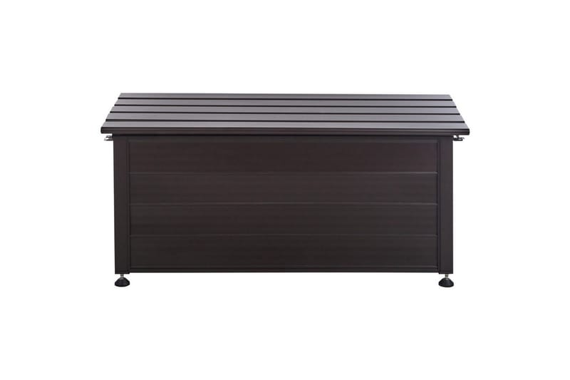 Låda Beliani Campalto Brun, 113x50x52 cm NO_BRAND Brown - Hagemøbler & utemiljø - Utendørsoppbevaring - Puteoppbevaring - Puteboks & putekasse