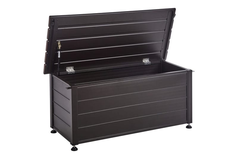 Låda Beliani Campalto Brun, 113x50x52 cm NO_BRAND Brown - Hagemøbler & utemiljø - Utendørsoppbevaring - Puteoppbevaring - Puteboks & putekasse