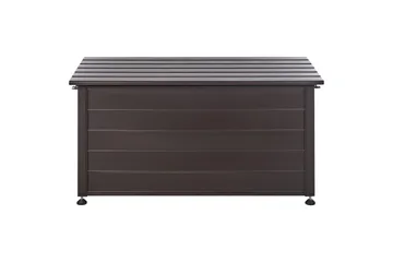 Låda Beliani Campalto Brun, 123x60x60 cm Brown - Hagemøbler & utemiljø - Utendørsoppbevaring - Puteoppbevaring - Puteboks & putekasse