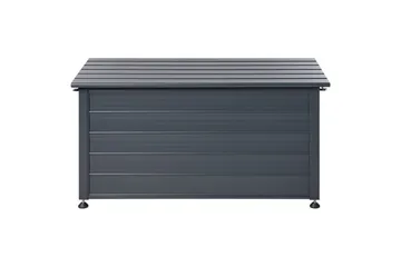 Låda Beliani Campalto Brun, 123x60x60 cm Grey - Hagemøbler & utemiljø - Utendørsoppbevaring - Puteoppbevaring - Puteboks & putekasse