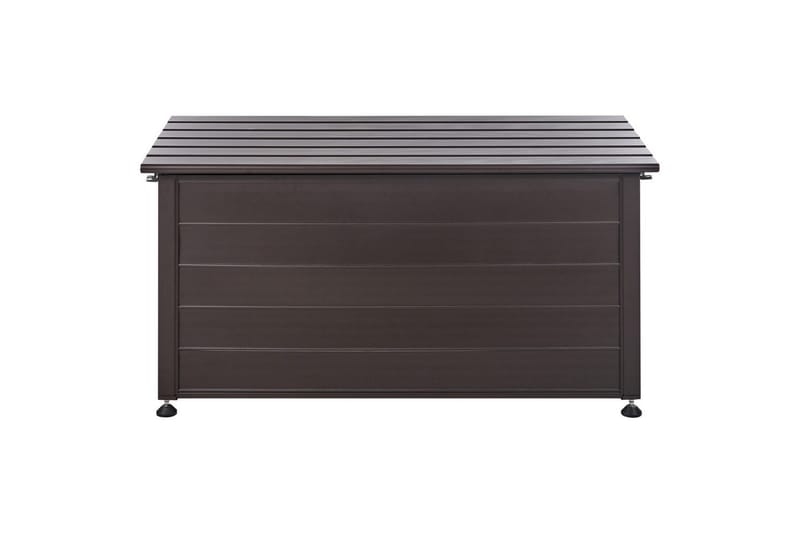Låda Beliani Campalto Brun, 123x60x60 cm NO_BRAND Brown - Hagemøbler & utemiljø - Utendørsoppbevaring - Puteoppbevaring - Puteboks & putekasse