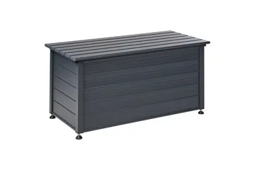 Låda Beliani Campalto Brun, 123x60x60 cm NO_BRAND Grey - Hagemøbler & utemiljø - Utendørsoppbevaring - Puteoppbevaring - Puteboks & putekasse
