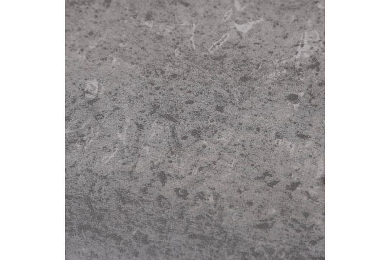 PVC-gulvplanker 5,02 m² 2 mm selvklebende sementbrun - Terrassebord