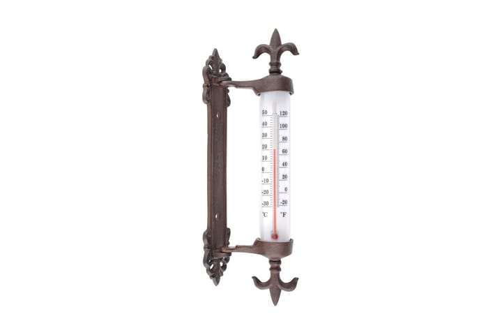 Esschert Design Termometer for vinduskarm støpejern - Utetermometer