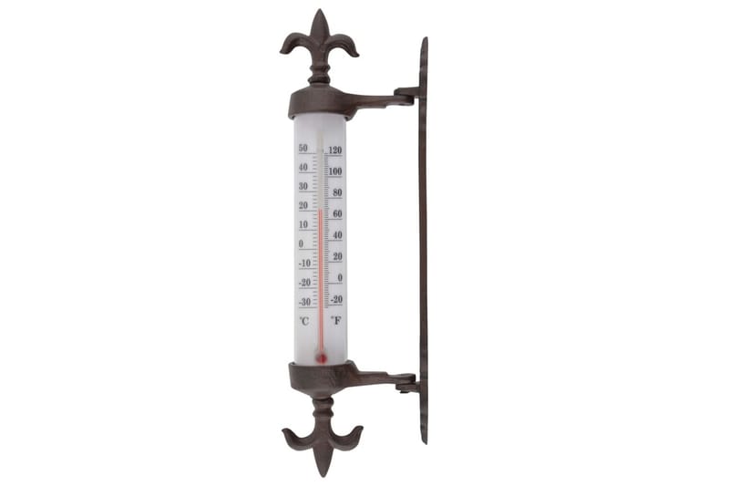 Esschert Design Termometer for vinduskarm støpejern - Utetermometer