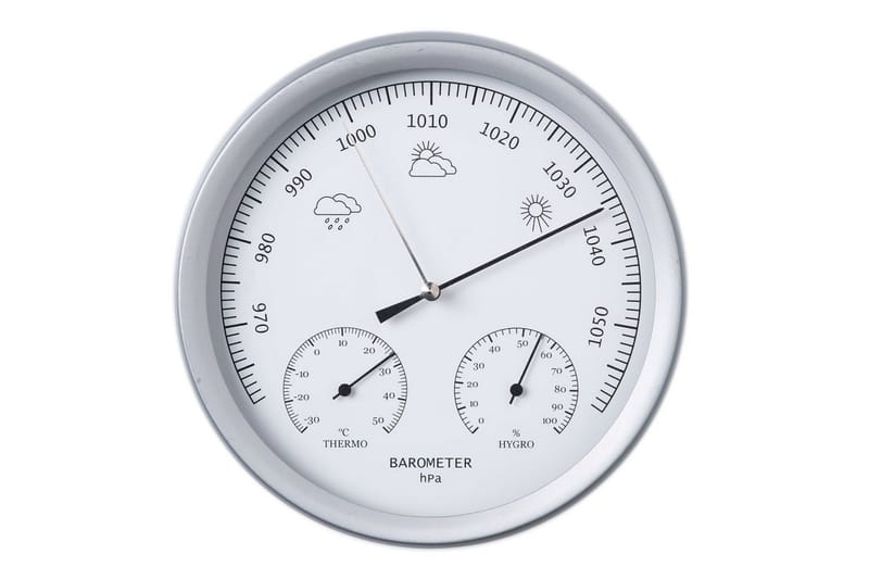 Nature 3-i-1 Barometer med termometer og hygrometer 20 cm - Utetermometer Nature 3-i-1 Barometer med termometer og hygrometer 20 cm - Utetermometer