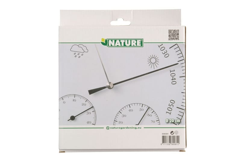 Nature 3-i-1 Barometer med termometer og hygrometer 20 cm - Utetermometer