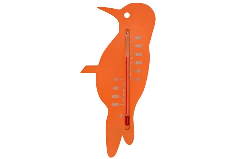 Nature Utendørs veggtermometer finkefugl oransje - Utetermometer Nature Utendørs veggtermometer finkefugl oransje - Utetermometer