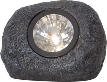 Rocky solcellespotlight 11 cm - grå - Hagemøbler & utemiljø - Hagedekorasjon & utemiljø - Hagebelysning