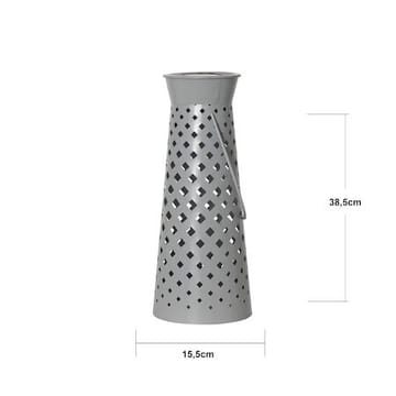 Romby solcellelykt 38,5 cm - grå - Hagemøbler & utemiljø - Hagedekorasjon & utemiljø - Hagebelysning