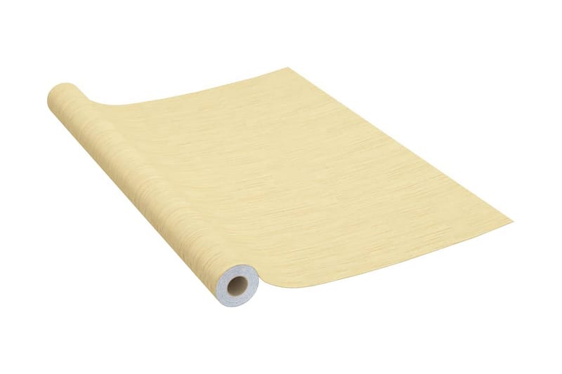 Selvklebende folie til møbler 500x90cm PVC japansk eikefarge - Beige - Vindufolie