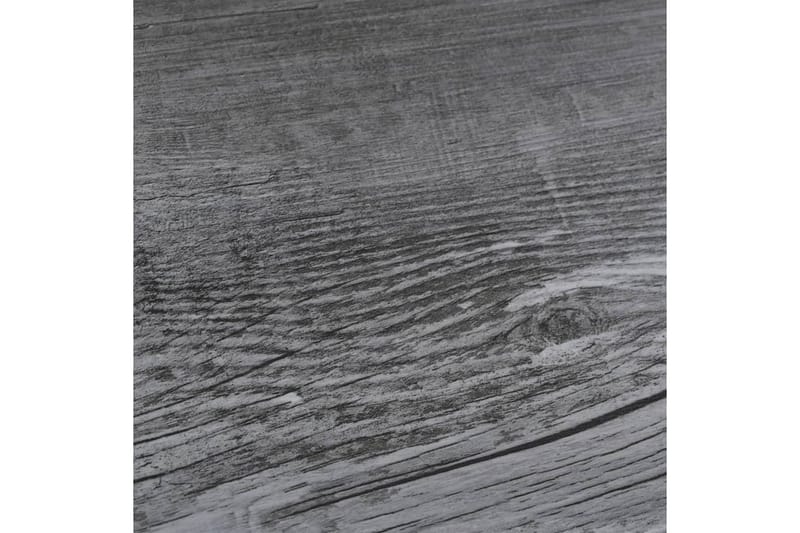 Selvklebende PVC-gulvplanker 5,21 m² 2 mm skinnende grå - Grå - Terrassebord