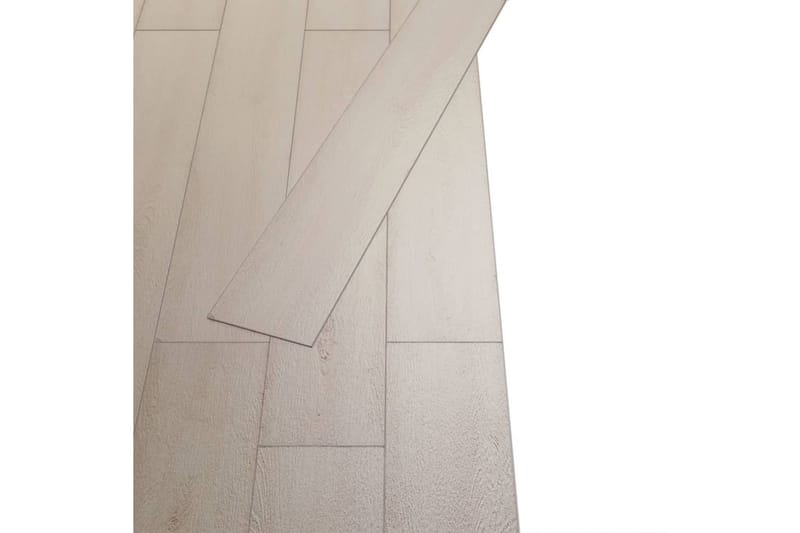 Selvklebende PVC gulvplanker 5,21 m² 2 mm brun eik - Brun - Terrassebord