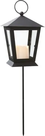 Serene LED-gravlykt 40 cm - svart - Hagemøbler & utemiljø - Hagedekorasjon & utemiljø - Hagebelysning