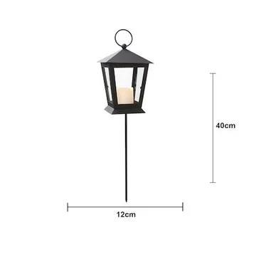 Serene LED-gravlykt 40 cm - svart - Hagemøbler & utemiljø - Hagedekorasjon & utemiljø - Hagebelysning