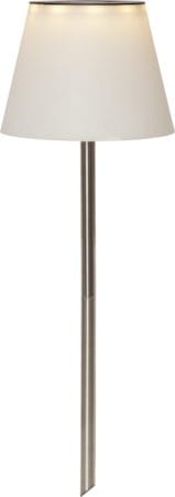 Solini solcellelampe 90 cm - hvit/sølv - Hagemøbler & utemiljø - Hagedekorasjon & utemiljø - Hagebelysning