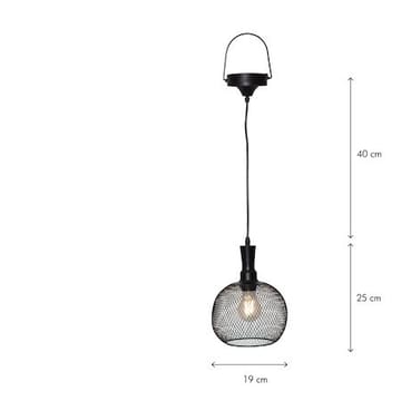 Sunlight solcellelampe 19 cm - svart - Hagemøbler & utemiljø - Hagedekorasjon & utemiljø - Hagebelysning