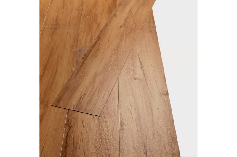PVC gulvplanker 4,46 m² 3 mm alm naturlig - Terrassebord