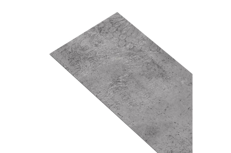 PVC gulvplanker 4,46 m² 3 mm sementbrun - Terrassebord