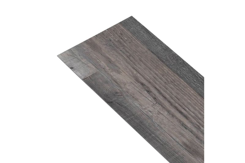 PVC gulvplanker 4,46m² 3mm selvklebende industrielt trevirke - Terrassebord