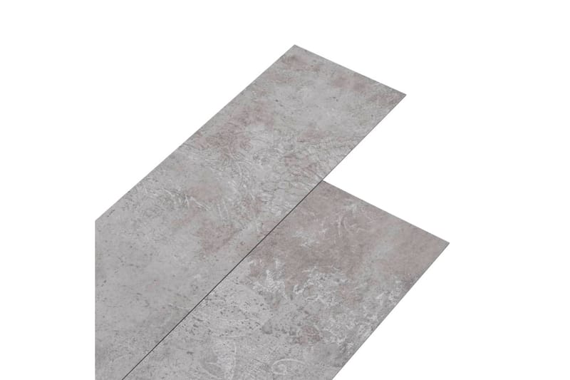 PVC gulvplanker 5,26 m² 2 mm jordgrå - Terrassebord