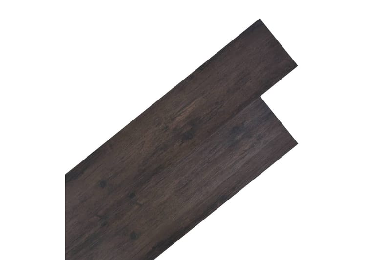 PVC gulvplanker 5,26 m² 2 mm mørkegrå eik - Mørkgrå - Terrassebord