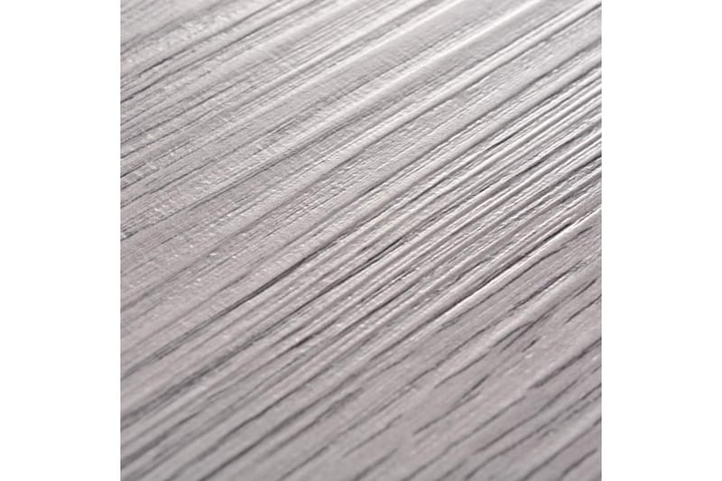 PVC gulvplanker 5,26 m² 2 mm mørkegrå - Terrassebord