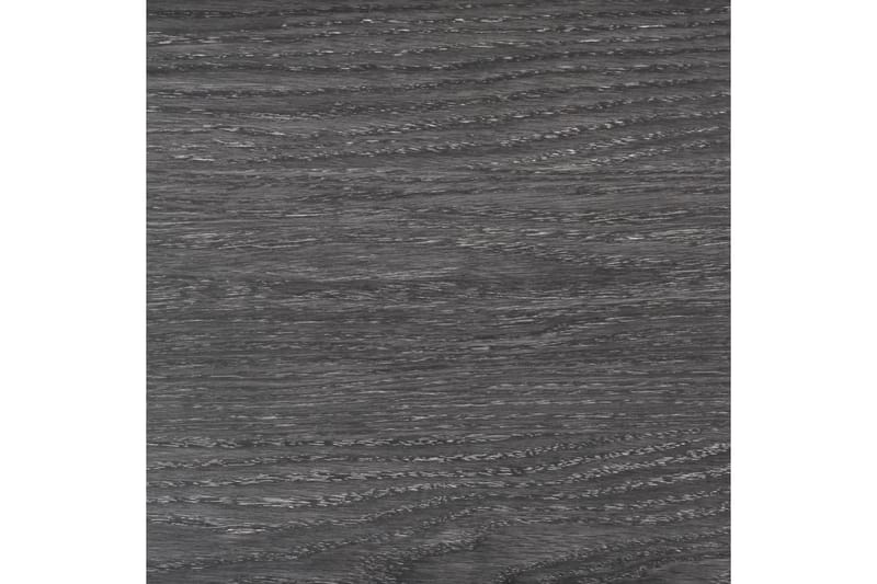 PVC gulvplanker 5,26 m² 2 mm svart og hvit - Svart - Terrassebord