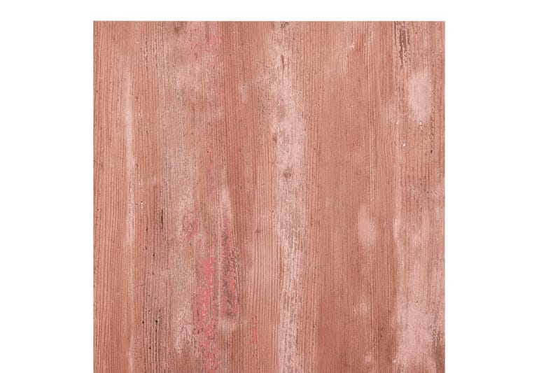 Selvklebende gulvplanker 20 stk PVC 1,86 m² rød - Rød - Terrassebord