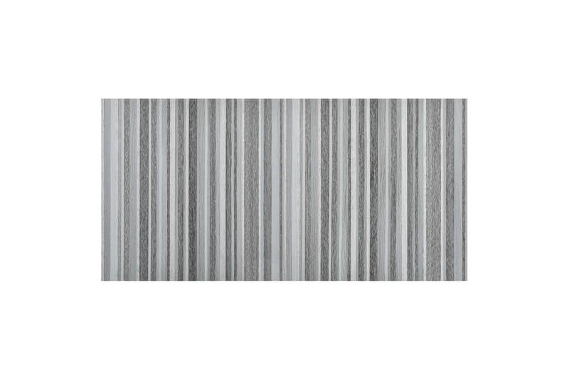 Selvklebende gulvplanker 55 stk PVC 5,11 m² lysegrå - Grå - Terrassebord