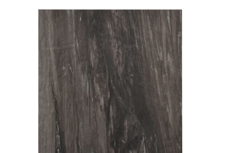 Selvklebende gulvplanker 55 stk PVC 5,11 m² mørkegrå - Grå - Terrassebord