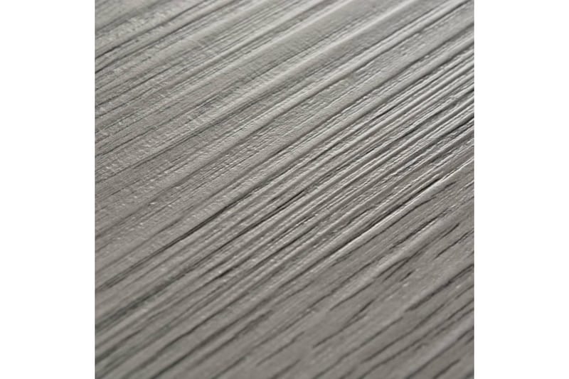 Selvklebende PVC-gulvplanker 5,21 m² 2 mm mørkegrå - Grå - Terrassebord