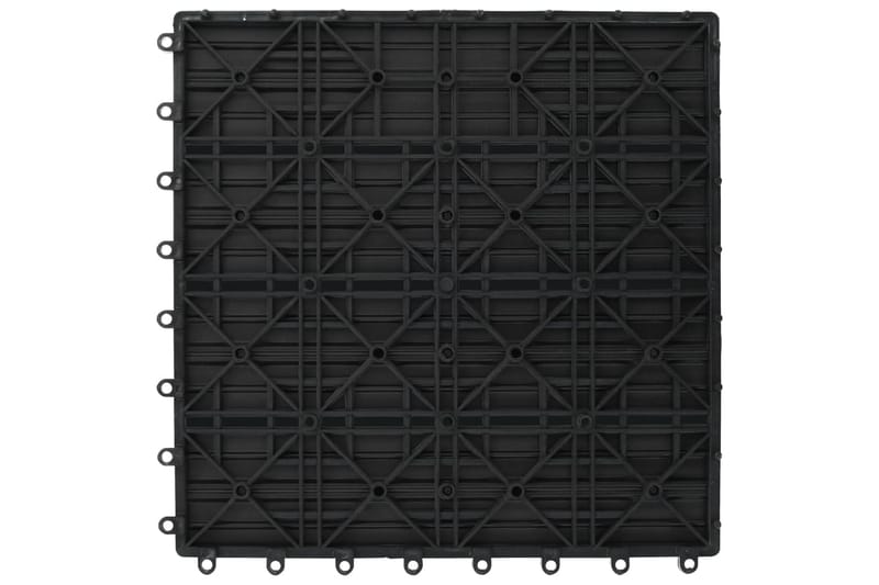 Terrassebord 22 stk 30x30cm 2 kvm WPC grå - Terrassebord - Balkonghelle