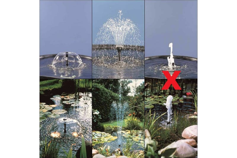 Ubbink Fontenepumpe Xtra 1600 LV - Dam & fontene Ubbink Fontenepumpe Xtra 1600 LV - Dam & fontene