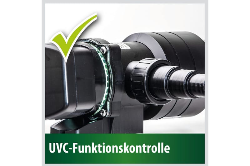 UVC Rensing Heissner Utførelse 72 W (Passer dam 80.000 L) - 72 W (Passer dam 80.000 L) - Hagemøbler & utemiljø - Hagedekorasjon & utemiljø - Dam & fontene
