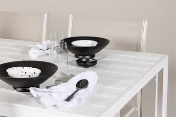 Break Spisegruppe 205 cm + 6 stk Copacabana Spisestoler Beige/Hvit - Hagemøbler & utemiljø - Hagegruppe - Spisegrupper hage