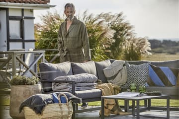 Loungegruppe utendørs Hillerstorp Lundamo grå - Grå - Hagemøbler & utemiljø - Loungemøbler - Loungegrupper