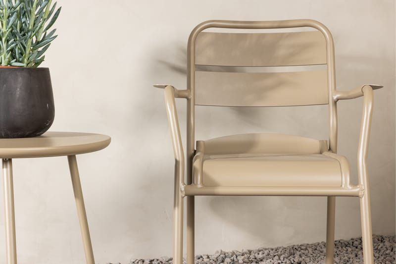 Faro Balkonggruppe 2-seter - Beige - Hagemøbler & utemiljø - Hagegruppe - Cafemøbler & cafesett