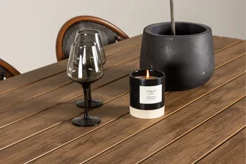 Garcia Spisegruppe 200 cm + 6 stk Guarda Spisestoler Svart - Hagemøbler & utemiljø - Hagegruppe - Spisegrupper hage