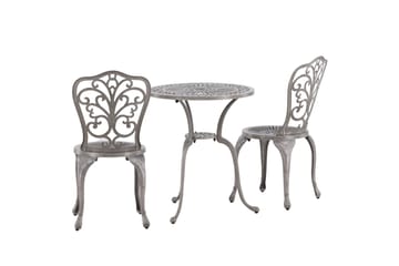 Nandin Balkonggruppe 2-seter - Sølv - Hagemøbler & utemiljø - Hagegruppe - Cafemøbler & cafesett