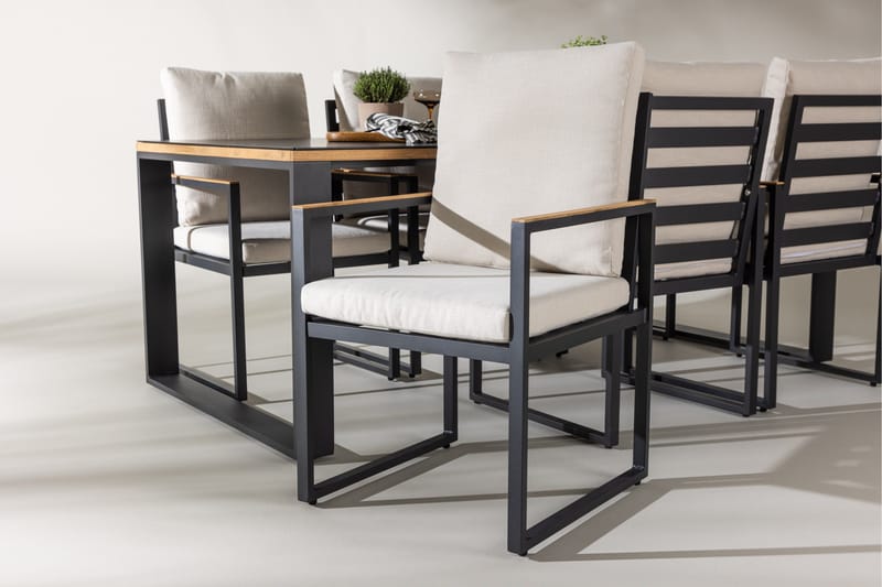 Aspvik Spisegruppe 200x100 cm - Hagemøbler & utemiljø - Hagegruppe - Spisegrupper hage