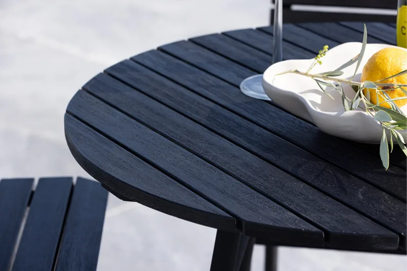 Mexico Balkonggruppe 4-seter - Svart - Hagemøbler & utemiljø - Hagegruppe - Cafemøbler & cafesett