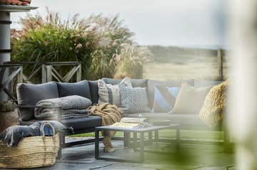 Hillerstorp Lundamo loungegruppe utendørs grå - Grå - Hagemøbler & utemiljø - Loungemøbler - Loungegrupper