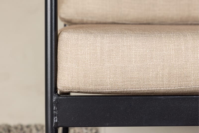 Pehnna Sofagruppe 5-seter - Svart - Hagemøbler & utemiljø - Loungemøbler - Loungegrupper