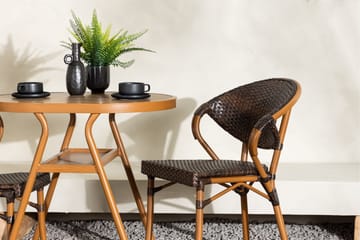 Abrantes Balkonggruppe 2-seter - Brun - Hagemøbler & utemiljø - Hagegruppe - Cafemøbler & cafesett