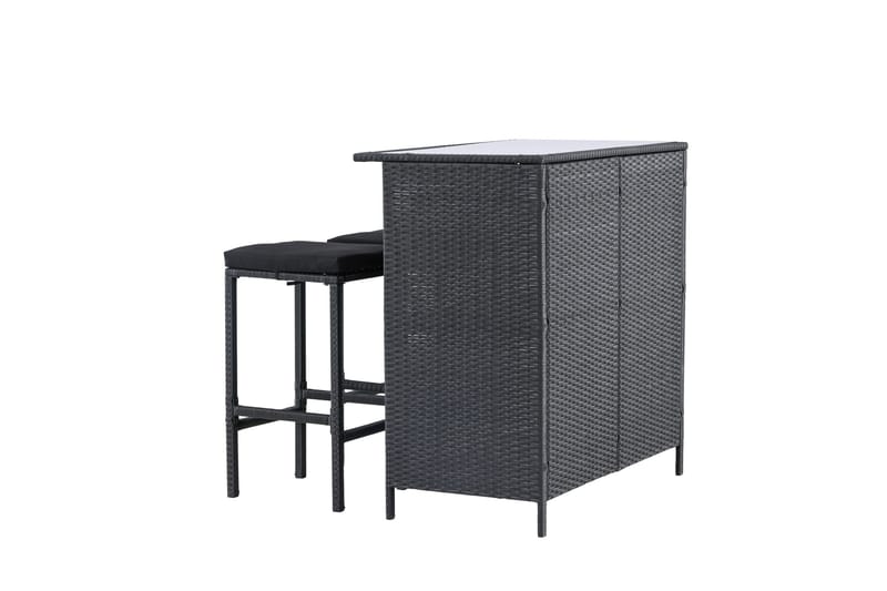 Knock Balkonggruppe 2-seter - Svart - Hagemøbler & utemiljø - Hagegruppe - Cafemøbler & cafesett