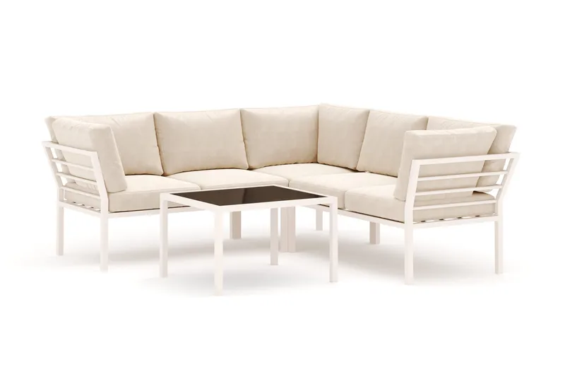 Ariany Sofagruppe 5-seter, Beige